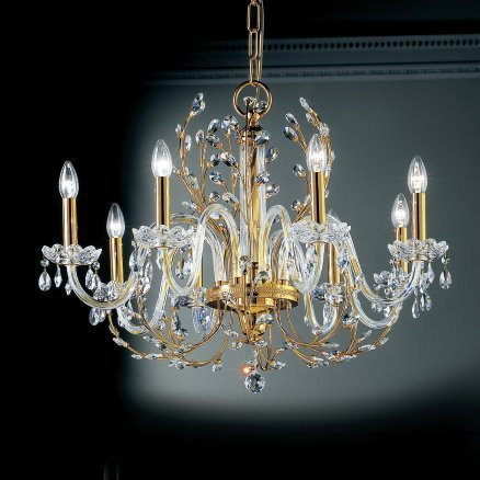 Люстра Prearo Diva DIVA/8/B/24K