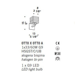 Бра De Majo OTTO X OTTO A 0OTTO0A00