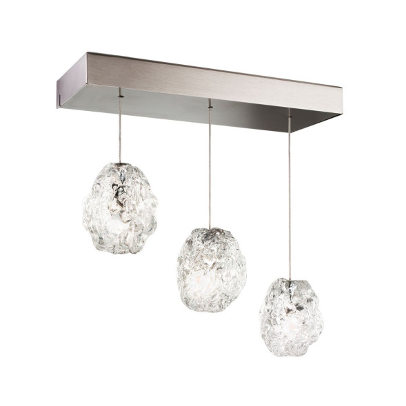 Настенный светильник IDL Stardust 609/3A brushed matt nickel