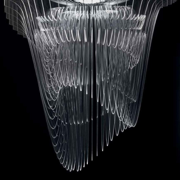 Подвесной светильник Slamp Aria SUSPENSION S TRANSP ARI84SOS0001T_000