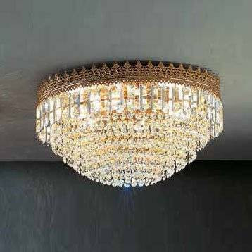 Потолочный светильник Beby Group Empire 1700/6/PL Bronze Brushed CUT CRYSTAL