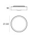 Потолочный светильник Linea Light Crew 8294