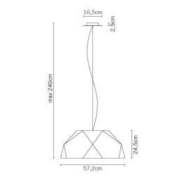 Подвесной светильник Fabbian Crio D81 A01 48