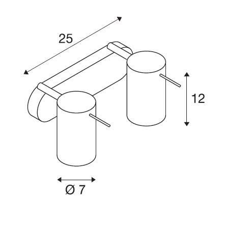 Спот (точечный светильник) SLV Asto 147412