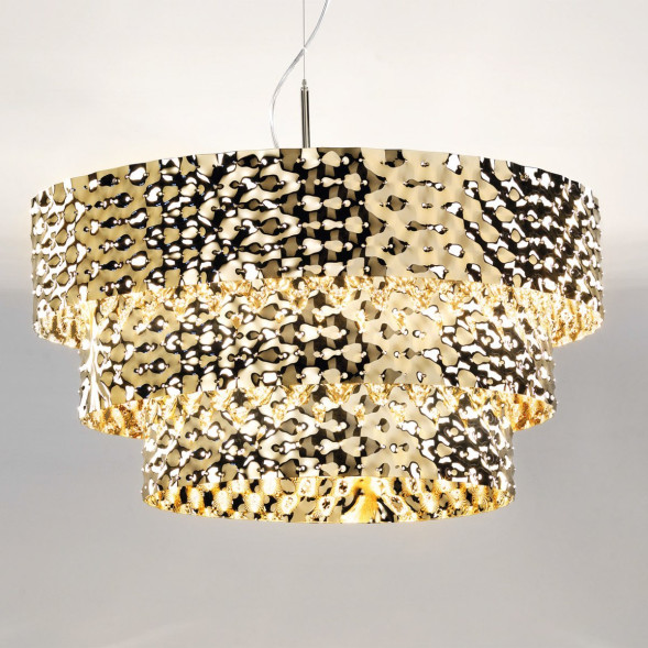 Подвесной светильник IDL Capitonne 486/10 gold