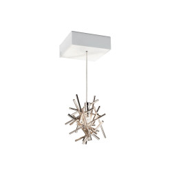 Настенный светильник IDL Stardust 610/1A velvet white + pure steel