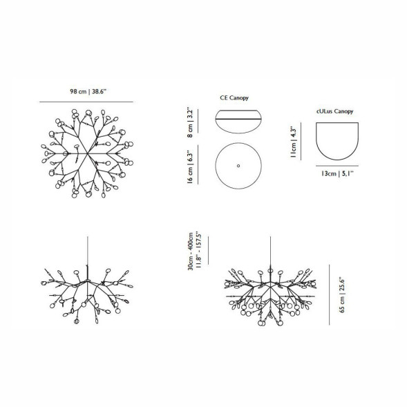 Подвесной светильник MOOOI Heracleum II 8718282296104