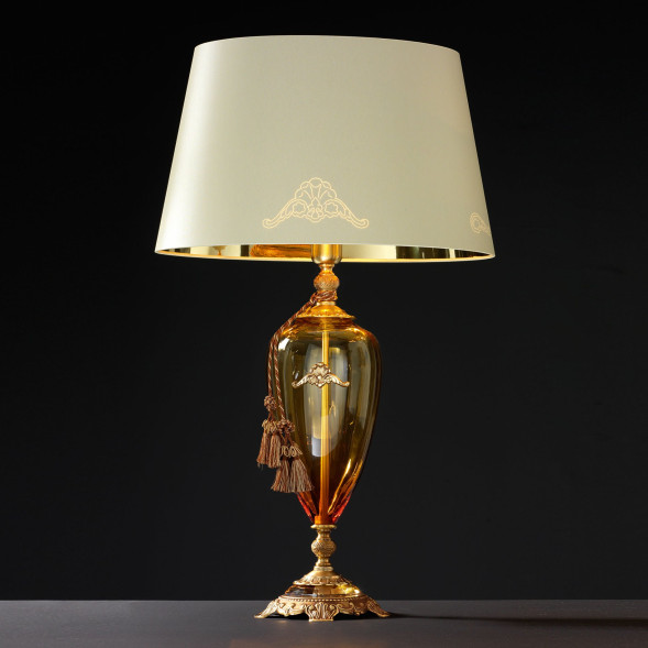 Настольная лампа Euroluce Altea LG1 gold Amber