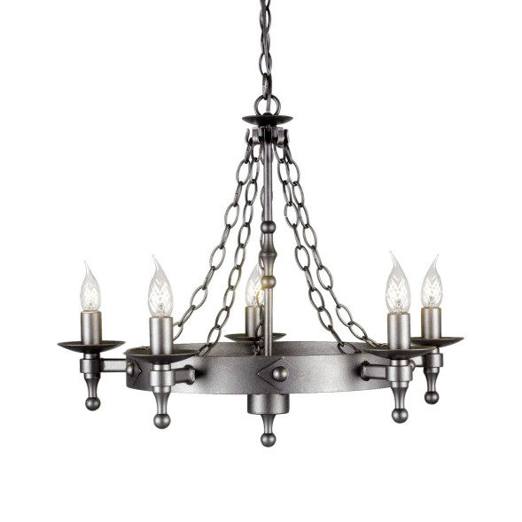 Люстра Elstead Lighting Warwick WR5 GRAPHITE