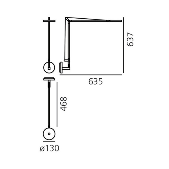 Бра Artemide Demetra 1734050A