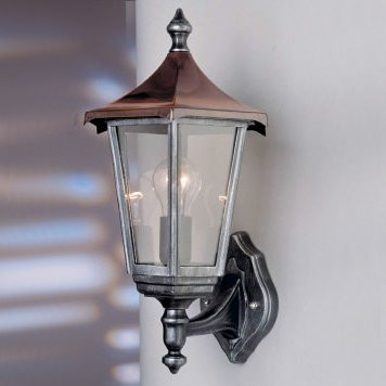 Настенный уличный светильник Orion Leuchten AL 11K/82540/A Schwarz-silber