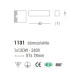 Настенный светильник Linea Light Curve 1131