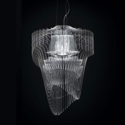 Подвесной светильник Slamp Aria SUSPENSION L TRANSP ARI84SOS0003T_000