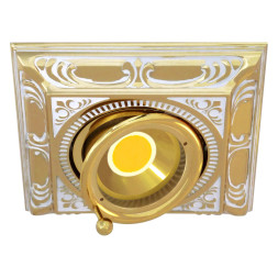 Встраиваемый спот (точечный светильник) FEDE Lighting Toscana Siena Square FD1024COP