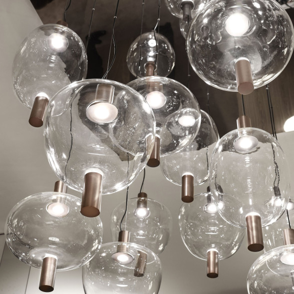 Подвесной светильник Vistosi Reflex SP 1 CR BKS