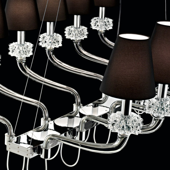 Люстра Barovier&amp;Toso Domo Rotterdam 7119/CC/NN