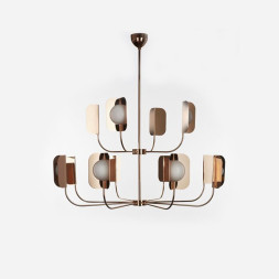 Потолочная люстра MM Lampadari Leaf 7208/12 V0216