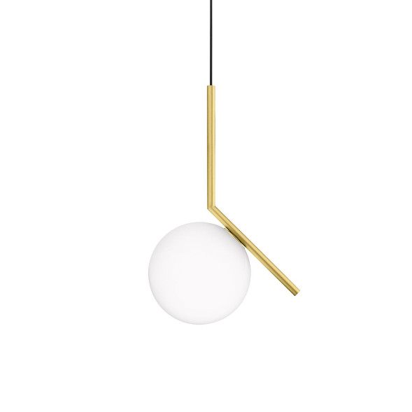 Подвесной светильник Flos IC Lights S2 Brushed brass F3176059