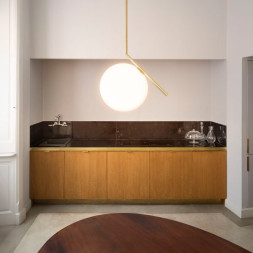 Подвесной светильник Flos IC Lights S2 Brushed brass F3176059