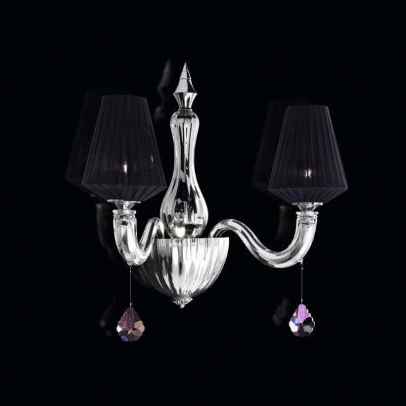 Бра Beby Group Pure 7820A01 Chrome Silver Cortina Black Lilac