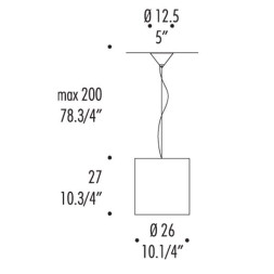 Подвесной светильник Leucos CELINE S 0003069