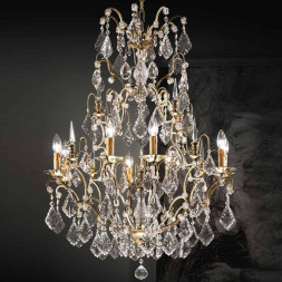 Люстра Beby Group Old style 3330/8 Gold paint CUT CRYSTAL