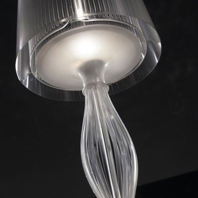 Настольная лампа Slamp Liza TABLE PEWTER LIZ86TAV0000PE000