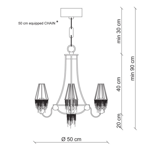 Люстра Patrizia Garganti Ontherocks PG009