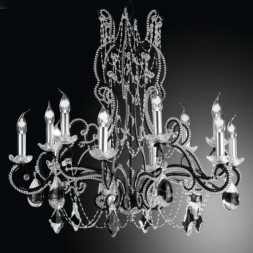 Люстра Renzo Del Ventisette &quot;Sinuosa&quot; L 14045/12 DEC. 0116