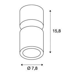 Спот (точечный светильник) SLV Supros 116330