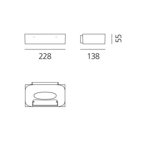 Настенный светильник Artemide Melete 1633W10A