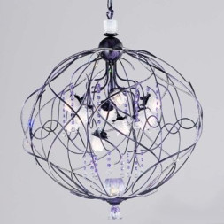 Подвесной светильник Passeri L 7815/10 Dec. 044+ Glitter viola