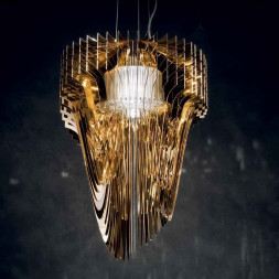 Подвесной светильник Slamp Aria SUSPENSION S GOLD ARI84SOS0001O_000