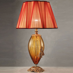 Настольная лампа Euroluce Alyssa LG1 gold Amber