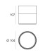 Потолочный светильник Linea Light Crumb 90296