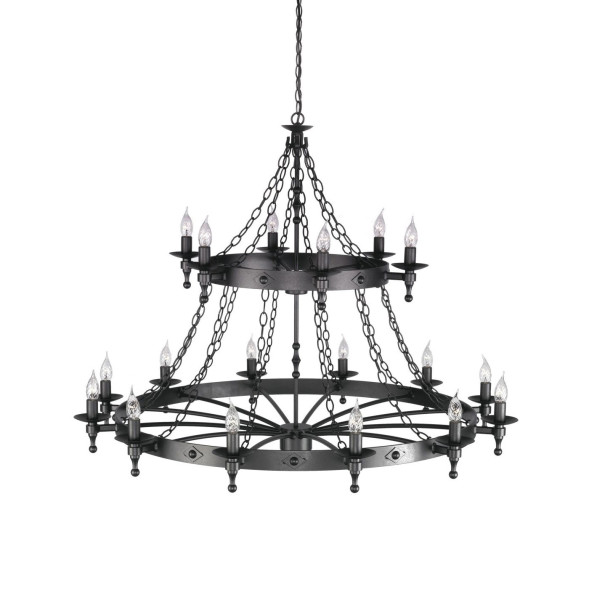 Люстра Elstead Lighting Warwick WR18 GRAPHITE