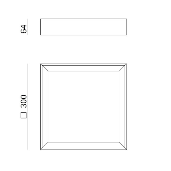 Потолочный светильник Linea Light Tara 8325