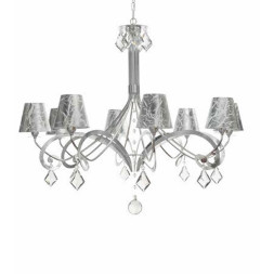 Люстра Lucienne Monique Argentoro 7540/8 Argento