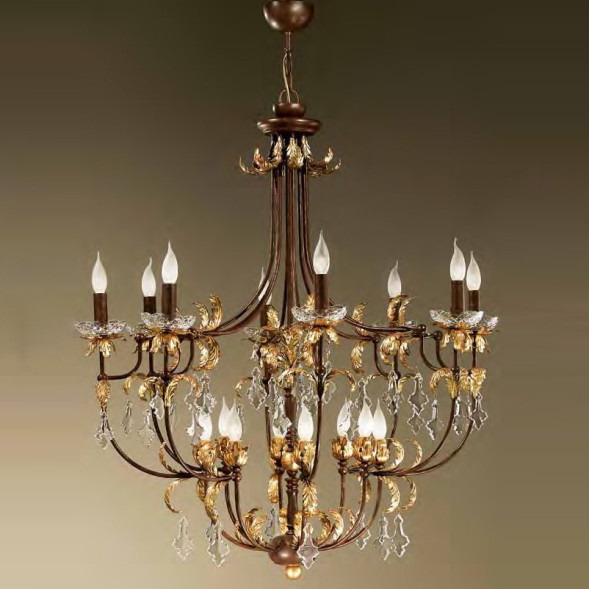 Люстра MM Lampadari Luna 6431/8+8-01 V2056