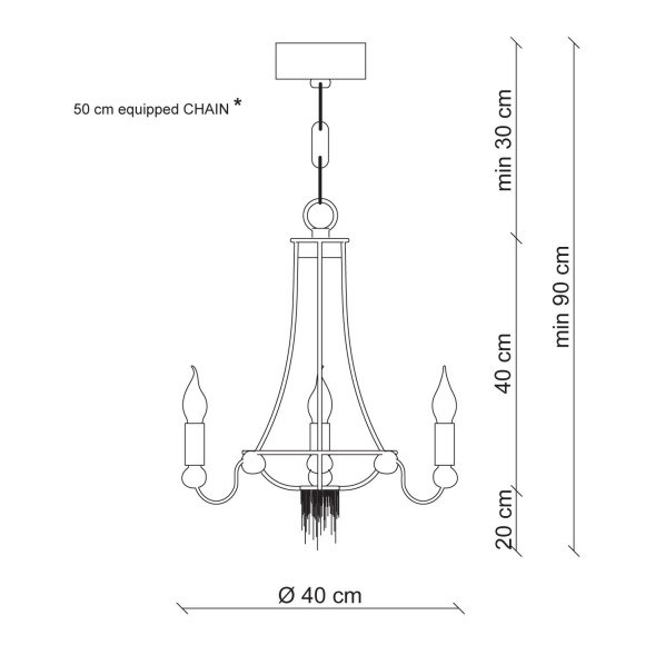 Люстра Patrizia Garganti Ontherocks PG004