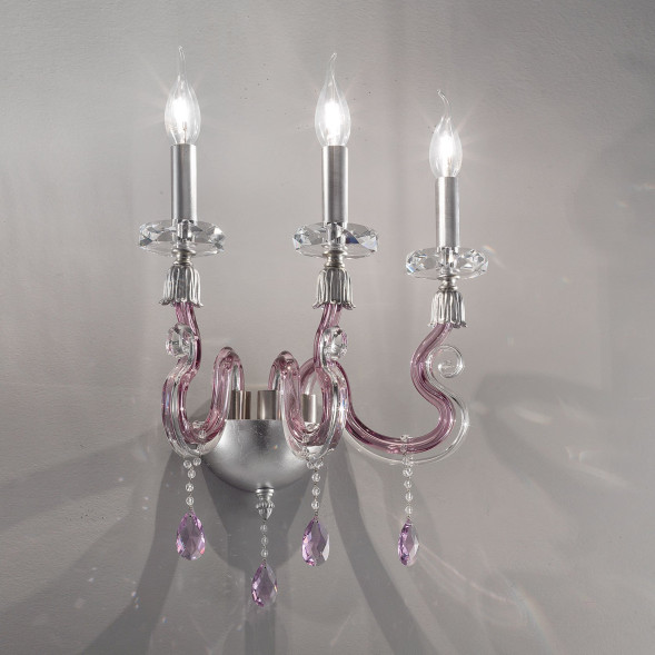 Бра Euroluce Iside A3 Silver Wisteria