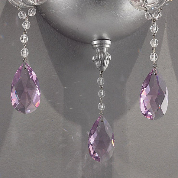 Бра Euroluce Iside A3 Silver Wisteria