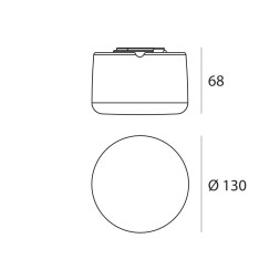 Настенный светильник Linea Light MiniWhite 8028N