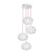 Подвесной светильник Slamp Veli SUSPENSION MINI QUARTET COUTURE VEL78SOS1400BW000