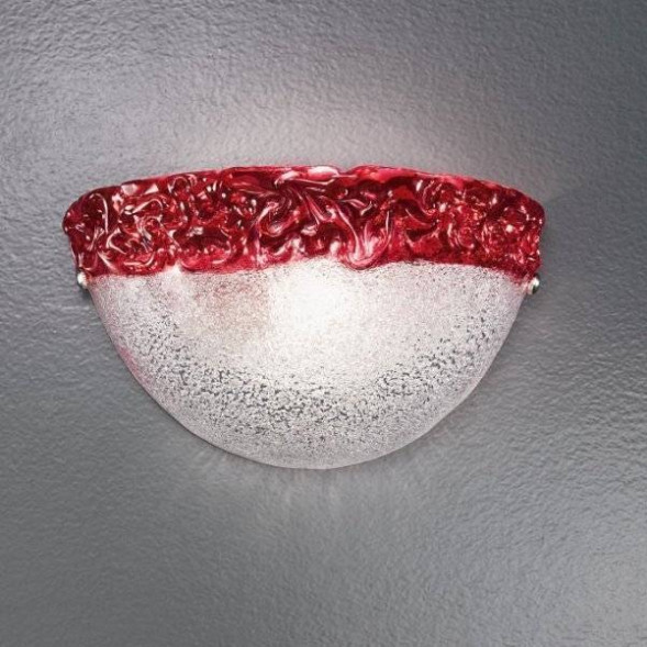 Бра Vetri Lamp 1158/A Cristallo/Rosso