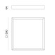 Потолочный светильник Linea Light Tara 8331