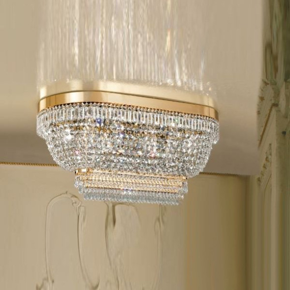 Потолочный светильник Masiero Impero &amp; Deco VE 820/PL12+2 SWE Swarovski elements