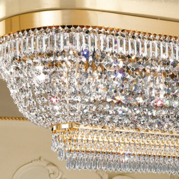 Потолочный светильник Masiero Impero &amp; Deco VE 820/PL12+2 SWE Swarovski elements