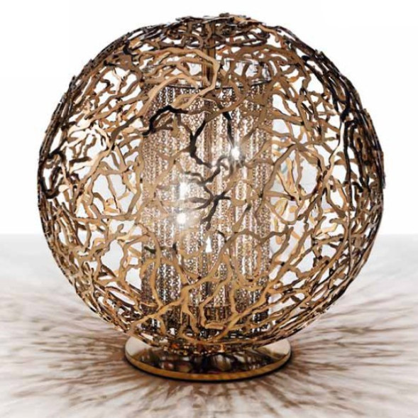 Настольная лампа IDL Weave 511/4L dark bronze