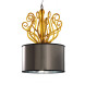 Подвесной светильник Euroluce Yncanto S1 CURL SHADE Amber